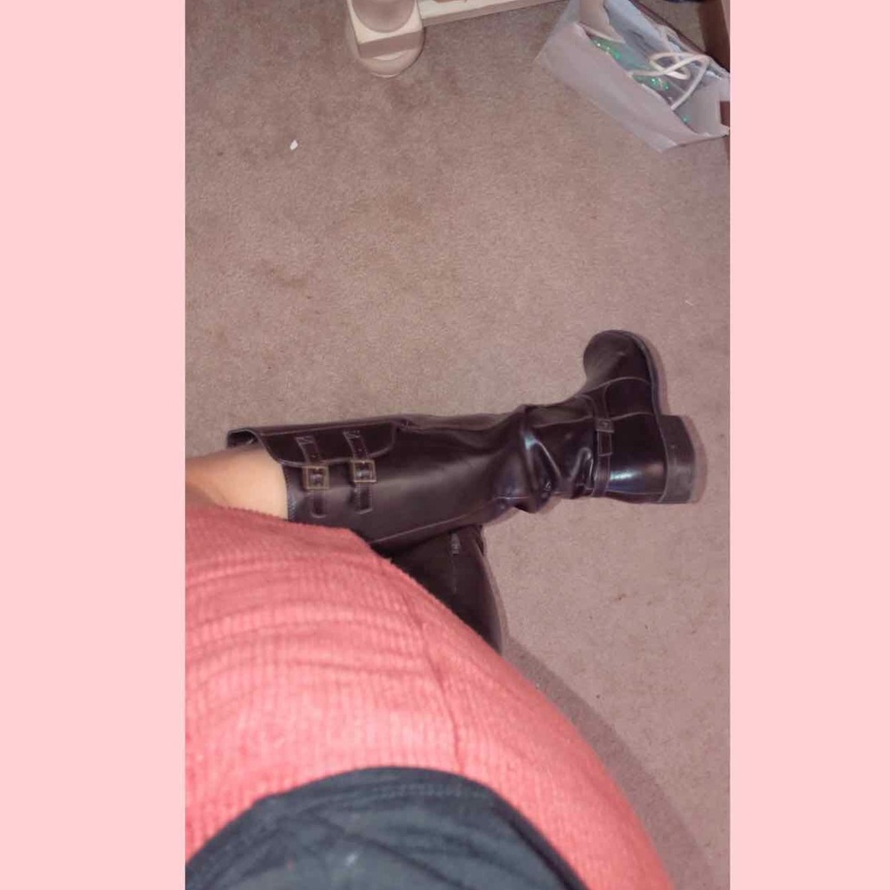 Brown boots
